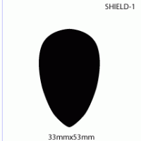 Shield - 33mmx53mm