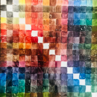 18 g Pre-enameled white steel tiles